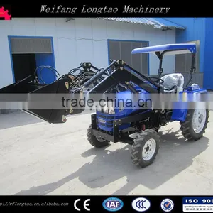 4wd Mini Farm Tractor With Front End Loader and Backhoe thumbnail-4