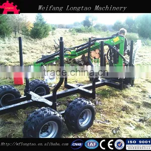 Best Quality Log Grabber,timber Trailer With Crane, Atv Timber Trailer for Sale thumbnail-3