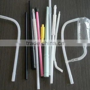 HDP Eplastic Telescoping Drinking Straws, Curly Straws, Soda Straw thumbnail-3