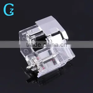 Portable Snap-on Bias Binder Tape Binding Sewing Machine Presser Foot Sewing Supplies for All Low Shank Snap-on Singer Brother B thumbnail-4