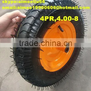 Pneumatic Rubber Tyre 4.00-8 With 4PR Outer Tube thumbnail-2