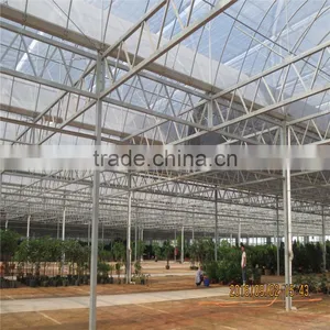 Multi-Span Agricultural Greenhouses Type and PC Shee Cover Material Agricultural Greenhouses thumbnail-4