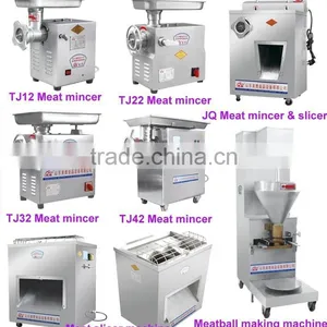 Trade Assurance Small JQ-2 CE Commercial Automatic Grind and Slice Lamp Beef Meat Cutting Machine thumbnail-4