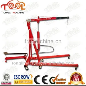 1 Ton Hydraulic Floor Engine Crane thumbnail-1