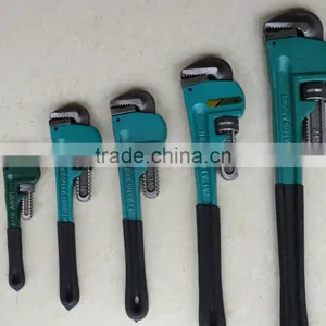 Wells Factory CE 18" High Carbon Steel Forged Pipe Wrench for Rigging thumbnail-2