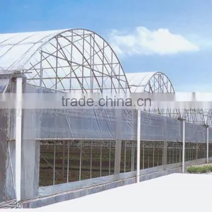 Arch Circle Low Cost Plastic Agricultural Greenhouse thumbnail-1