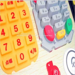 High Quality 12 Keys Rubber Button,Molding Silicone Rubber Remote Control Keypad thumbnail-1