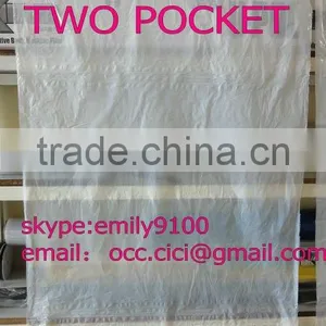 800mm(W)X1300mm(L) Two Pocket Plastic Auto Seat Cover thumbnail-1