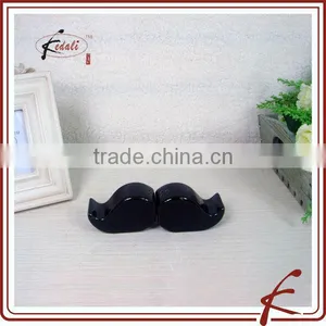 Ceramic Moustache Shape Salt & Pepper Shaker thumbnail-1