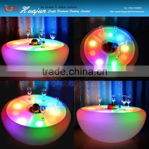 2017 Rechargeable LED Furniture Garden Event Club Outdoor Bar Table thumbnail-1