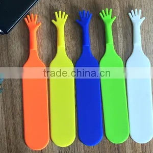 Best Promotion Gift With Cheap Price Palm Silicone Bookmarks thumbnail-1