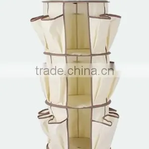 Multipocket Hanging Container Smart Carousel Organizer thumbnail-1