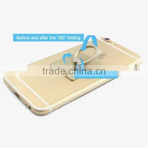 Fashion 360 Degree Rotating Mobile Phone Ring Holder, Metal Ring Stand Wholesale thumbnail-3