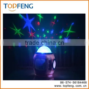 LED Projector Night Light for Babies and Kids as Gifts and Presents Large LCD Alarm Clock thumbnail-1