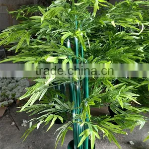SJ030938 Artificial High Quality Plastic Bamboo Plant in Pot thumbnail-2