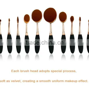 Professional 10pcs Makeup Brush Good Quality Makeup Brush Set Toothbrush Cosmetic Brushes Mermaid Multipurpose Brush thumbnail-1