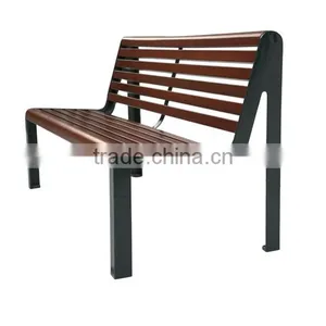 Patio Solid Wood Bench Garden Wooden Chair thumbnail-2