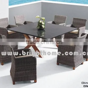 PE Rattan Wicker Aluminum BM-587A Outdoor Leisure Set thumbnail-1
