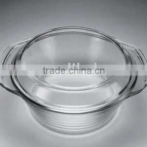 Pyrex Glass Pot thumbnail-1