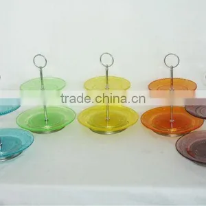 Hot Selling Food Grade Zibo 2 Tier Cake Stand for Cake Decoration thumbnail-1