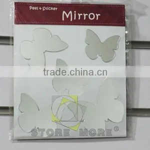 Butterfly Animal Shaped Mirror Wall Acrylic Stickers thumbnail-1