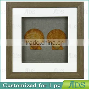Cheap Sea Shell Wooden Artwork Wall Mounted Home Mediterranean Decor thumbnail-2
