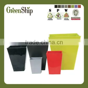 Square Wooden Flower Pot Wholesale/lightweight/20 Years Lifetime/eco-friendly thumbnail-1