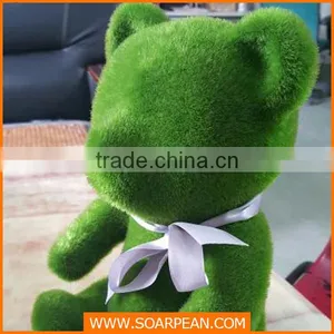 Weddings Decoration Children Toy Mini Soft Green Bear Toy thumbnail-3