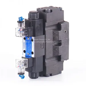 DSHG Electric Controlled Hydraulic Operated Directional Solenoid Valve thumbnail-3