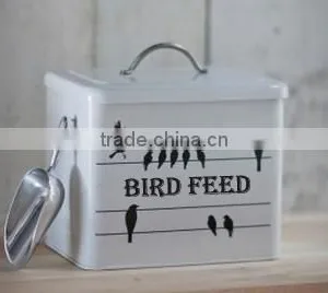 Metal Storage Box Food Storage Box Storage Bin thumbnail-1