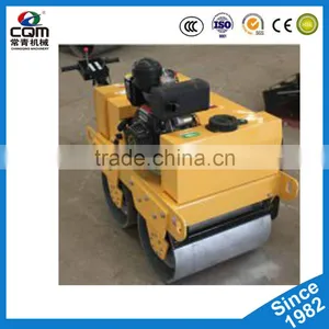 Superior Quality Portable Vibrating Road Roller With Two Drum thumbnail-1