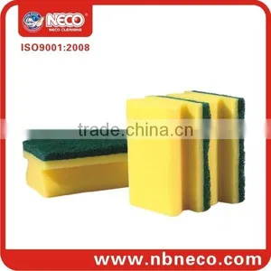 Scrubber Sponge With Scouring Pad thumbnail-1