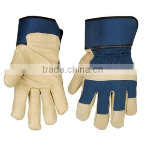 High Quality Pig Grain Work Glove thumbnail-1