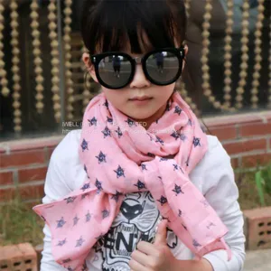 Soft Spring Autumn Kids Children Scarf Wrap Wholesale thumbnail-1