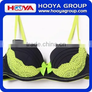 Beautiful Modern Girls Sexy Bra And Panty Set With Push Up Bra thumbnail-2