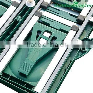 Garden ABS Plastic 4 Seats Folding Aluminum Suitcase Picnic Table thumbnail-5