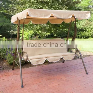 Manufactory Directly Supply th 3 Seats Outdoor Swing Chair Garden Swing Chair for Hot Sale thumbnail-1