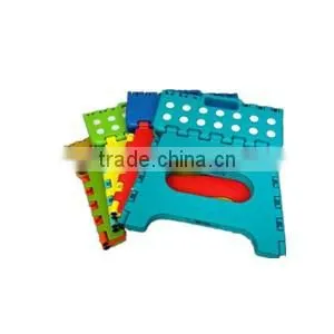 Simplify Plastic Folding Step Stool With Handle thumbnail-2