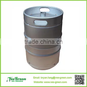 30L 1/4 USA Stainless Steel Beer Keg thumbnail-1
