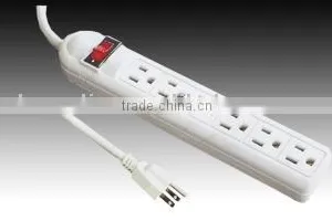 6 Outlet UL Power Strip Power Bar Power Outlet thumbnail-1