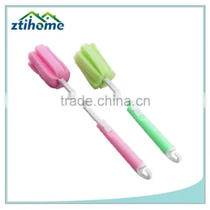 Long Handle Cleaning Sponge Brush for Kitchen Use thumbnail-1