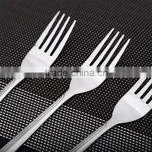 Natural Color Spoon and Fork Set With Stainless Steel Tableware Set thumbnail-4