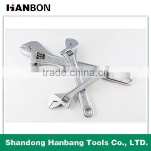 Chrome Plated Adjustable Wrench/Spanner thumbnail-1