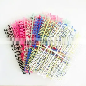 Custom Colorful Plastic Letters for Felt Letterboard thumbnail-1