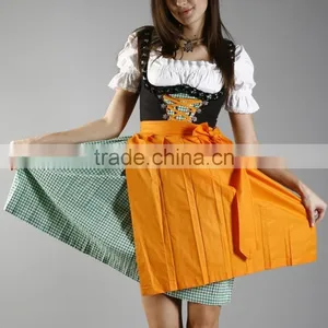 100% COTTON FABRIC OKTOBERFEST WOMEN DIRNDL/TRACHTEN DRESS thumbnail-1