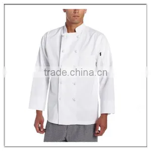 OEM White Mens Classic Chef Coat thumbnail-1