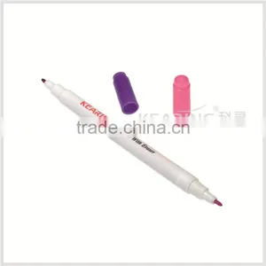 Kearing Brand Fabric Garment Air Erasable Self Vanishing Violet+pink Color Dual Tipped Air Erasable Marker # AT10-VP thumbnail-5