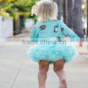 High Quality Wholesale Colorful Kids Chiffon Pettiskirt Tutu For Toddler Girls thumbnail-3