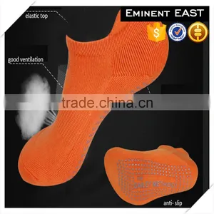Anti-slip Organic Cotton Ankle Yoga Socks Breathable Sweat-absorbent Elastic thumbnail-2
