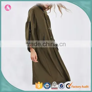 Wholan 2016 New Spring Polyester Women Fashion Long Duster Coat and Jacket thumbnail-2